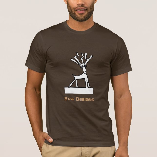 Stag in sunnies T-Shirt (Front)