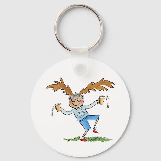 Stag Key Ring (Front)