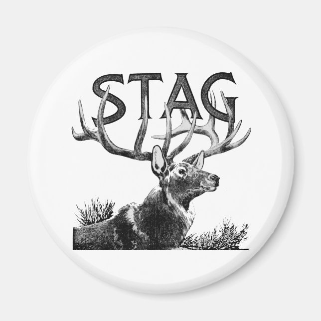 Stag Magnet (Front)