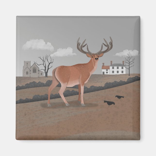 Stag Magnet (Front)