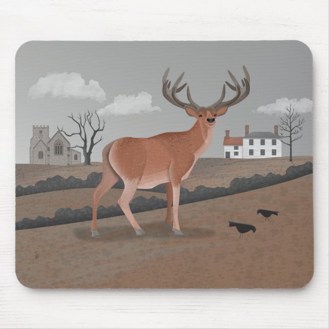 Stag Mouse Pad (Front)