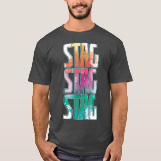 Stag Party Bachelor Fun Summer  T-Shirt