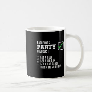 Stag Party Checklist  Coffee Mug