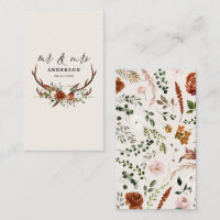 Stag rustic botanical wedding mr and mrs sparkle e