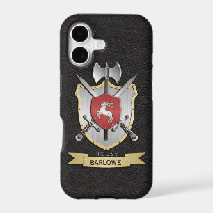 Stag Sigil Battle Crest Black