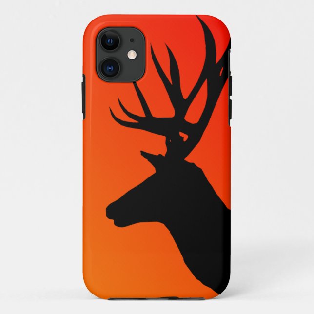 Stag Silhouette iPhone 5 Case (Back)