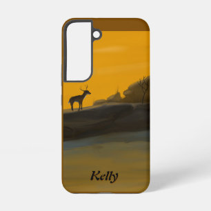Stag, Splendour Personalised Samsung Cover