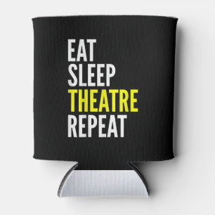 Stage Actor Gift T  - Eat Sleep Actress Repeat Can Cooler