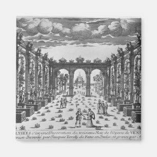 Stage by Giacomo Torelli for 'Venere Gelosa' Magnet
