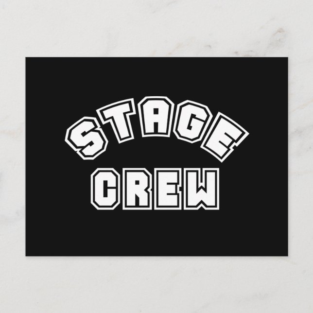 Stage Crew Postcard (Front)