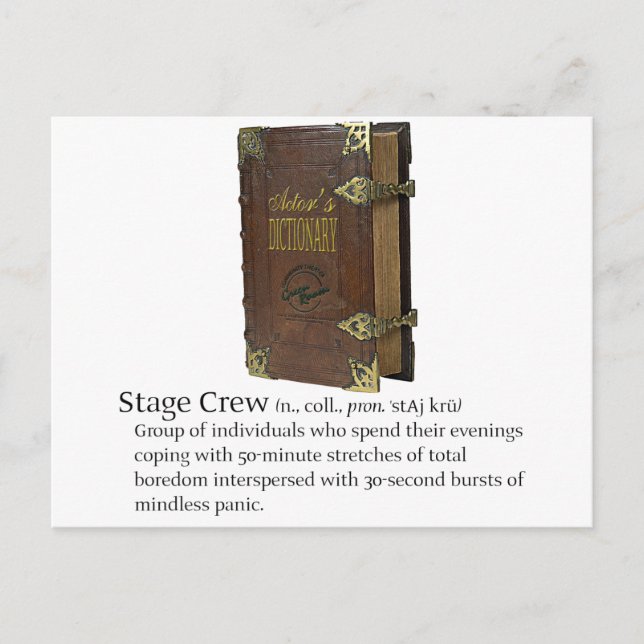 Stage Crew Postcard (Front)