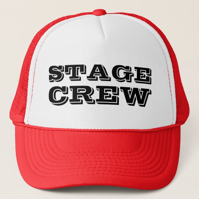 Stage Crew Trucker Cap 100813 (Front)
