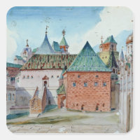 Stage design for Modest Mussorgsky's opera