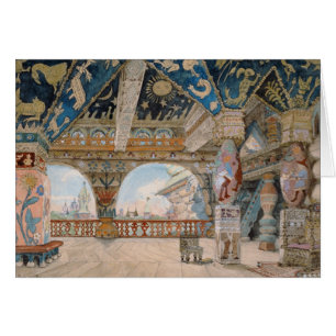 Stage design for Nikolai Rimsky-Korsakov's opera