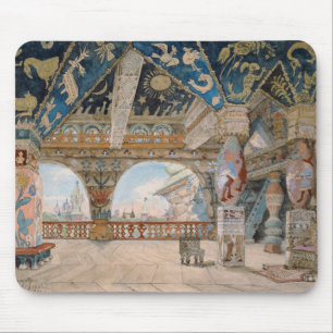 Stage design for Nikolai Rimsky-Korsakov's opera Mouse Pad
