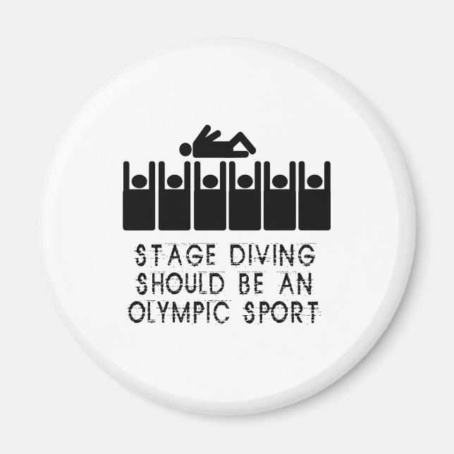 Stage Diving Magnet (Front)