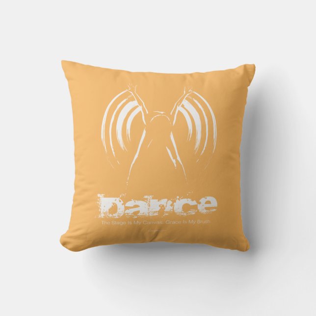 Stage Is My Canvas (Dance) Cushion (Front)