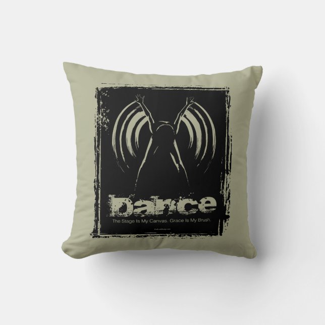 Stage Is My Canvas (Dance) Cushion (Front)