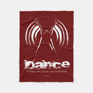 Stage Is My Canvas (Dance) Fleece Blanket