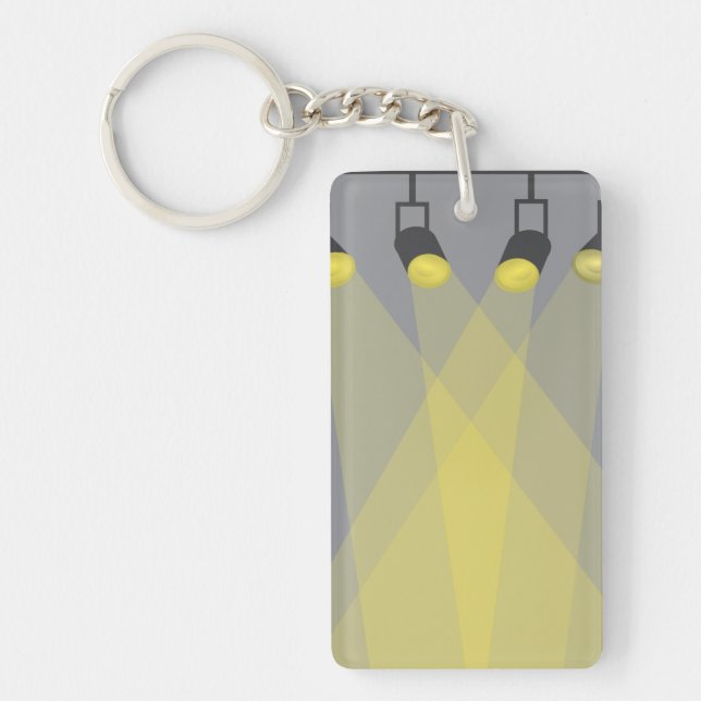 Stage Lights Key Ring (Front)