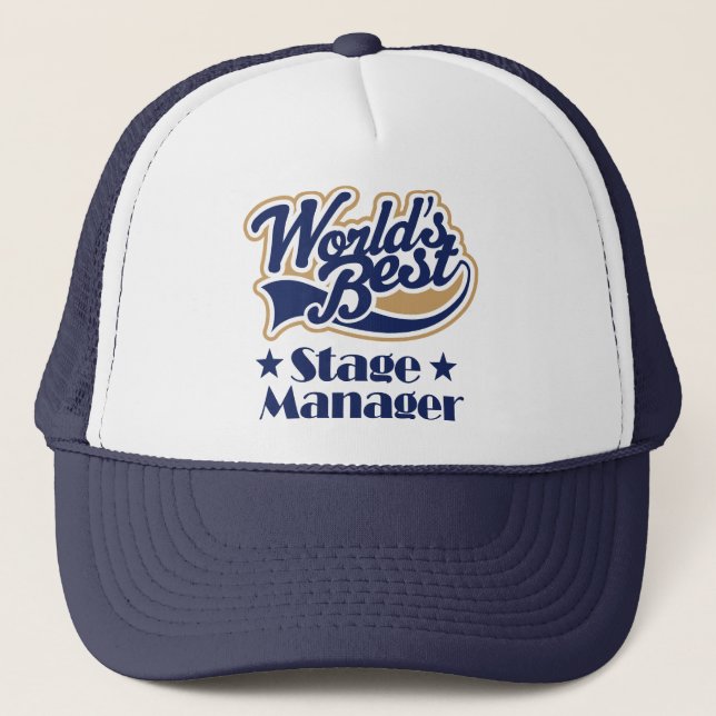 Stage Manager Gift Trucker Hat (Front)