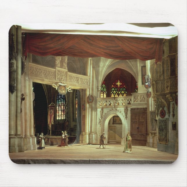 Stage model for the opera mouse pad (Front)