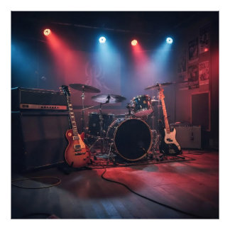 Stage of Vibrations Photo Print