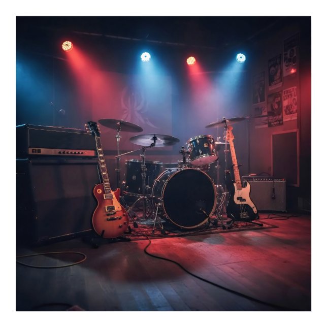 Stage of Vibrations Photo Print (Front)