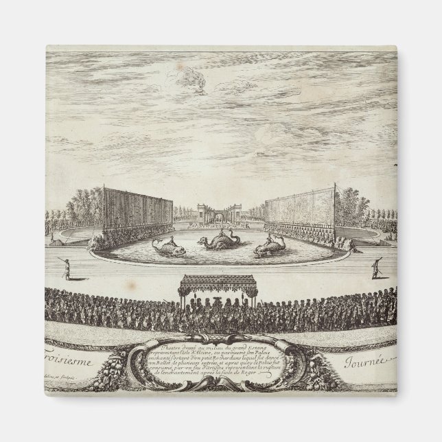 Stage on the Large Pond representing Magnet (Front)