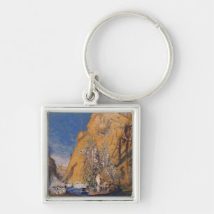 Stage set for the 'Dieu Bleu' Key Ring