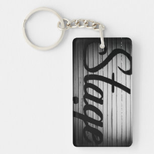 "Stage" Vintage Sign Key Ring