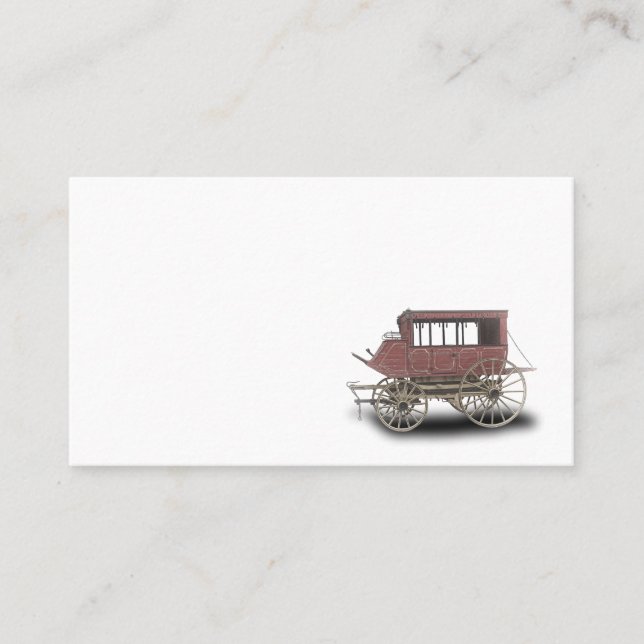 STAGECOACH BUSINESS CARD (Front)