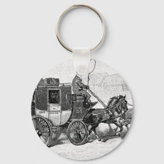 stagecoach-travel-3A stage coach-Baldwin's Reader. Key Ring