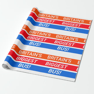 Stagecoach Wrapping Paper