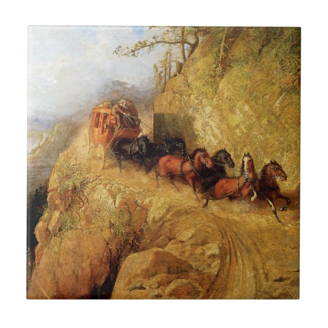 Staging in California Ceramic Tile (Front)