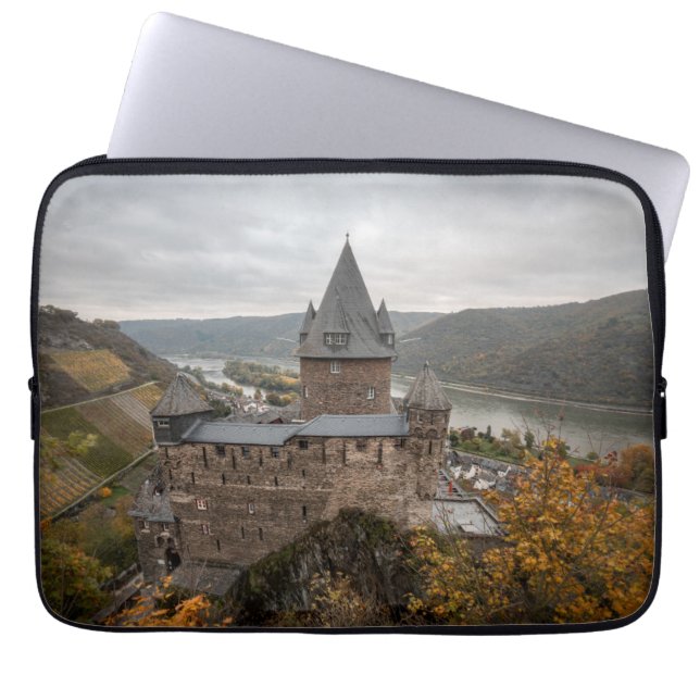 Stahleck Castle Bacharach Germany Laptop Sleeve (Front)