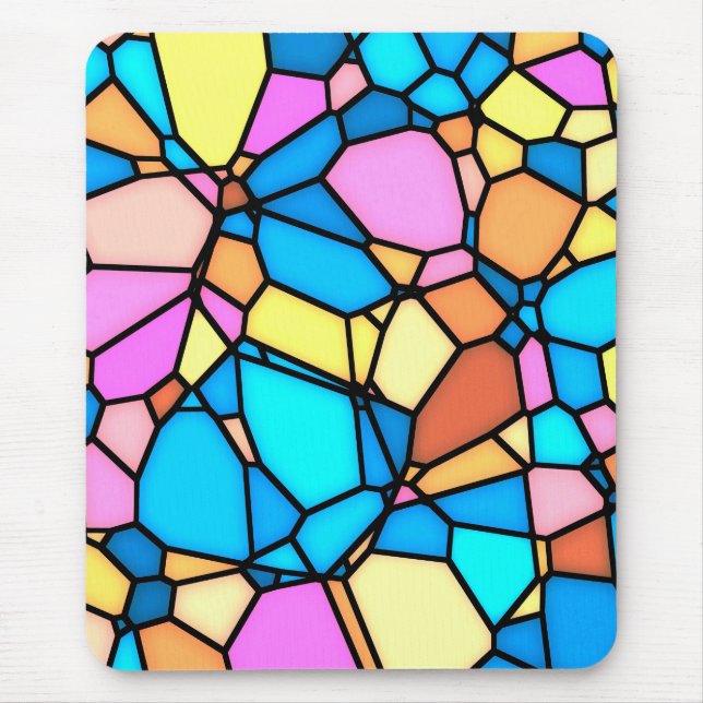 Stain Glass Lite Mouse Pad (Front)