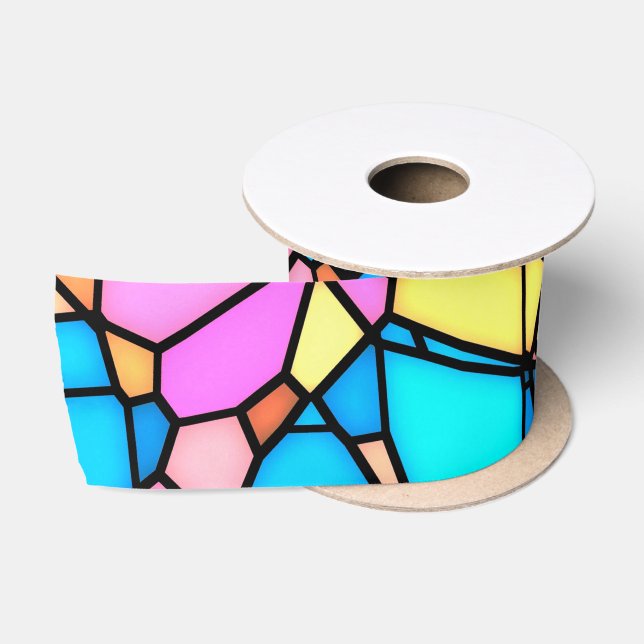 Stain Glass Lite Satin Ribbon (Spool)