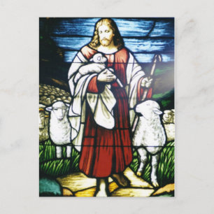 Stain Glass Postcard