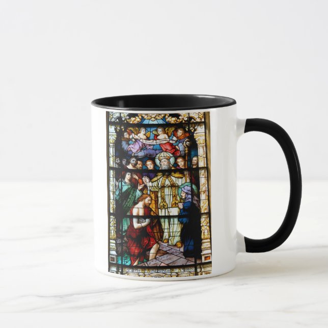 stain glass window mug (Right)
