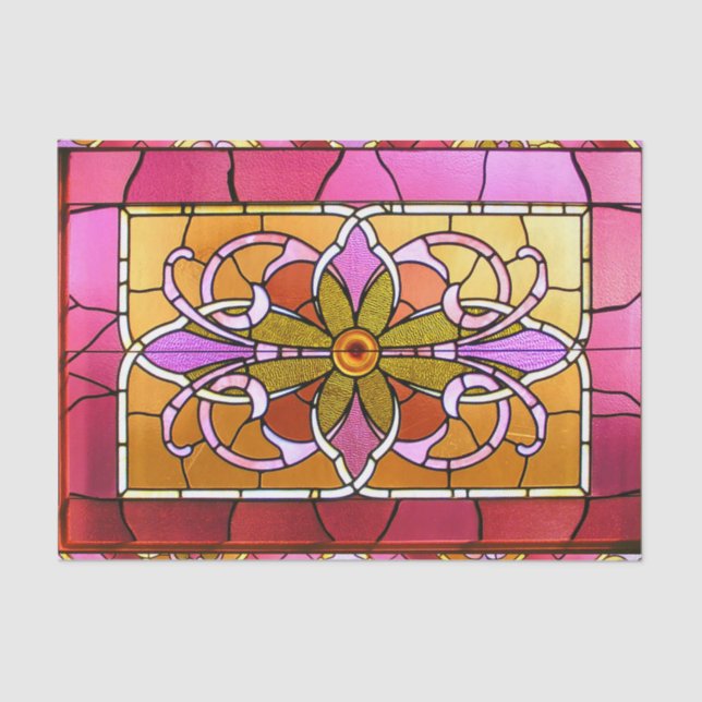 Stained Glass 1-2A Options Tissue Paper (Front)