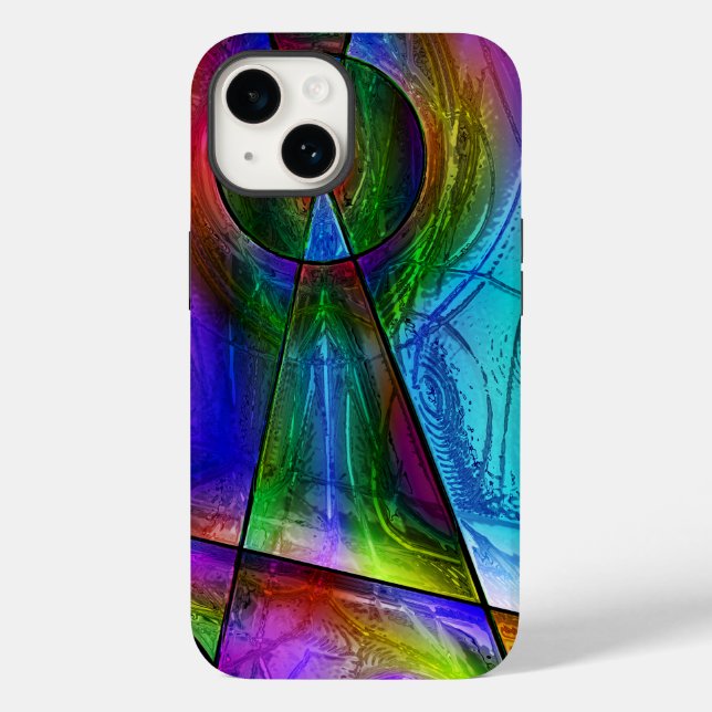 Stained Glass 1 Case-Mate iPhone Case (Back)