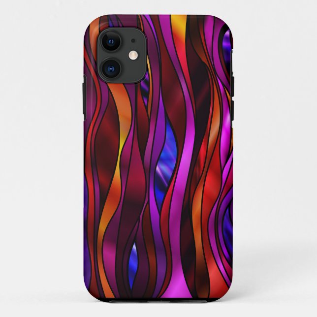 Stained Glass Abstract Case-Mate iPhone Case (Back)