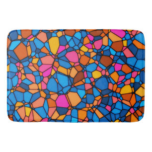 Stained Glass Bath Mat
