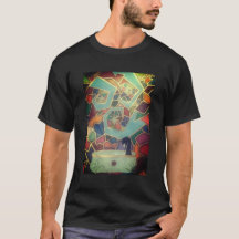 Stained Glass Bath Tub T-Shirt