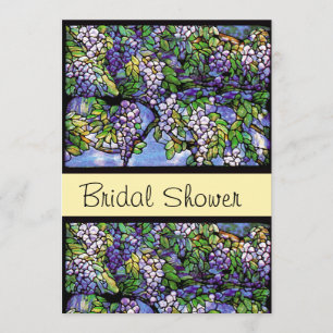 Stained Glass Bridal Shower Invitation