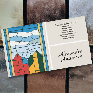 Stained Glass Business Card