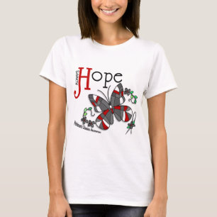 Stained Glass Butterfly Parkinson's Disease T-Shirt