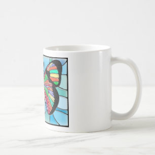 Stained-glass Butterly Mug