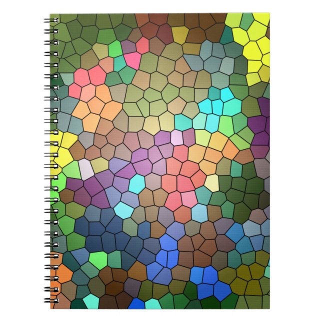 Stained Glass by Shirley Taylor Notebook (Front)